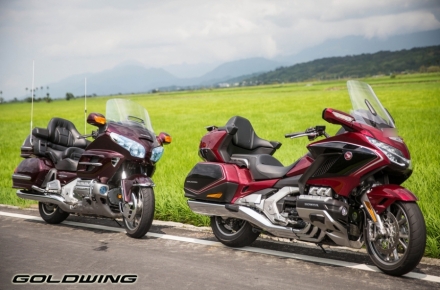 GOLDWING 新舊世代對比